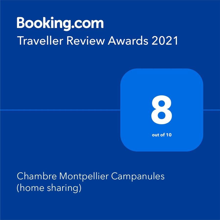 Chambre Montpellier Campanules Apartamento Exterior foto